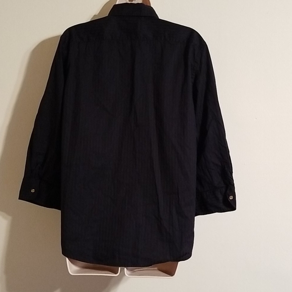 Lauren Ralph Lauren women's black with gold blouse - Picture 13 of 17